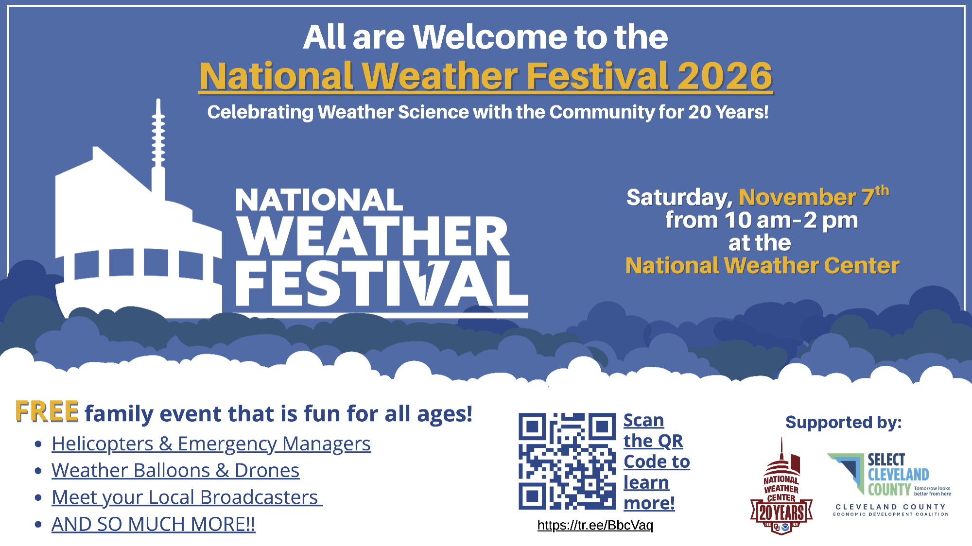 National Weather Festival 2026 Announcement