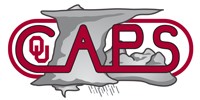 CAPS, OU logo. Center for the Analysis and Prediction of Storms.