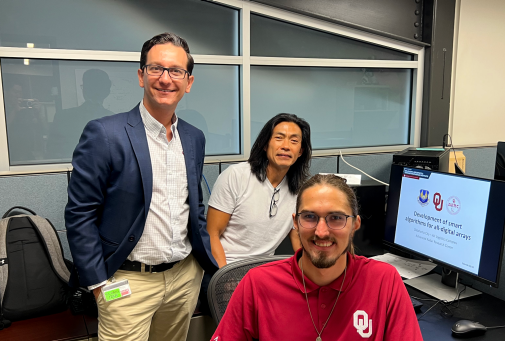 OU researchers are developing a simulation framework to explore applications of an innovative all-digital radar