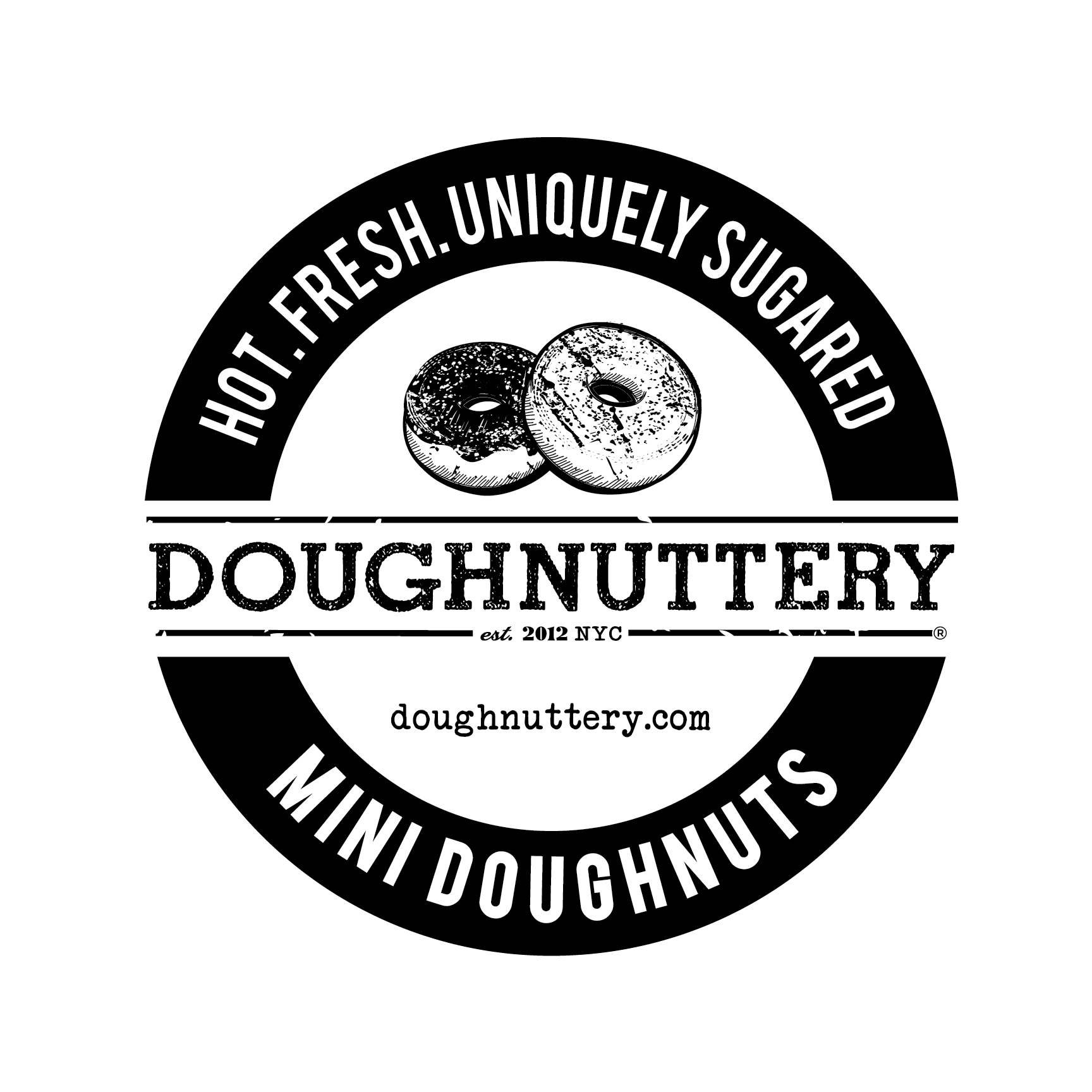 Logo for Doughnuttery