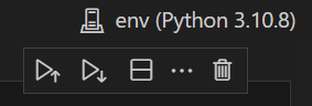 visual studio code python jupiter notebook after selected python kernel