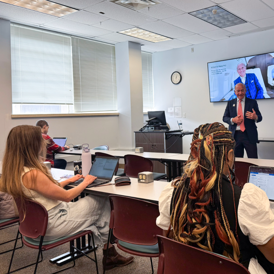 Curry and Byron listening to Paiva.