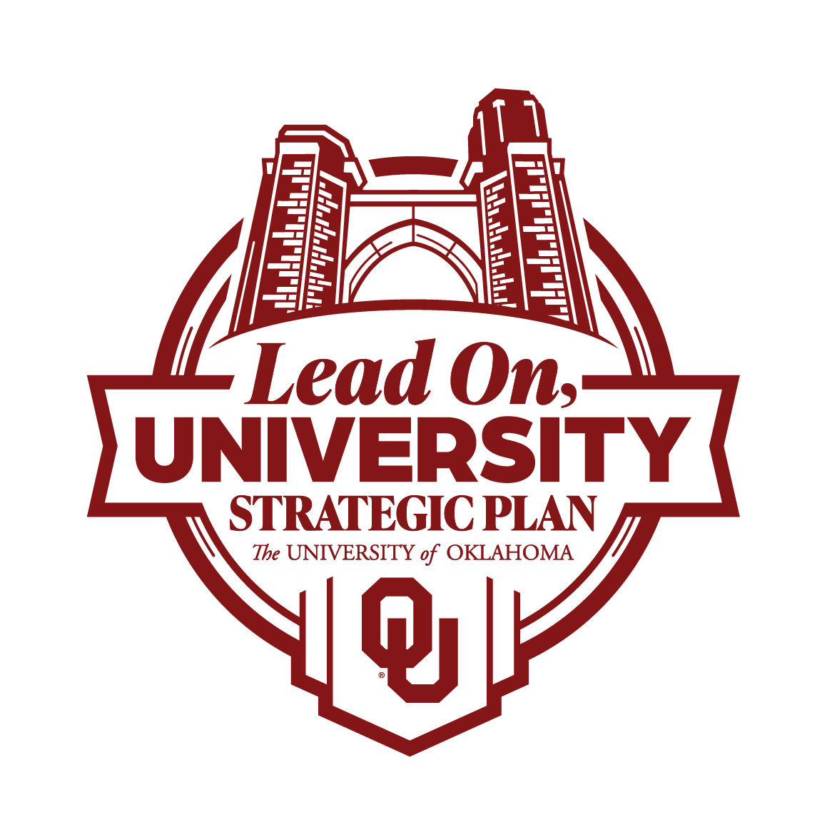 OU Lead On Strategic Plan logo