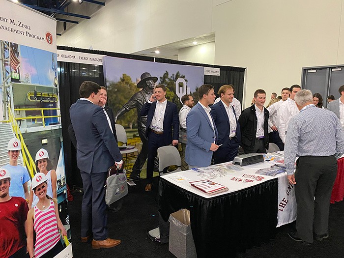 Energy Management students at Nape 2019 in Houston, Tx.