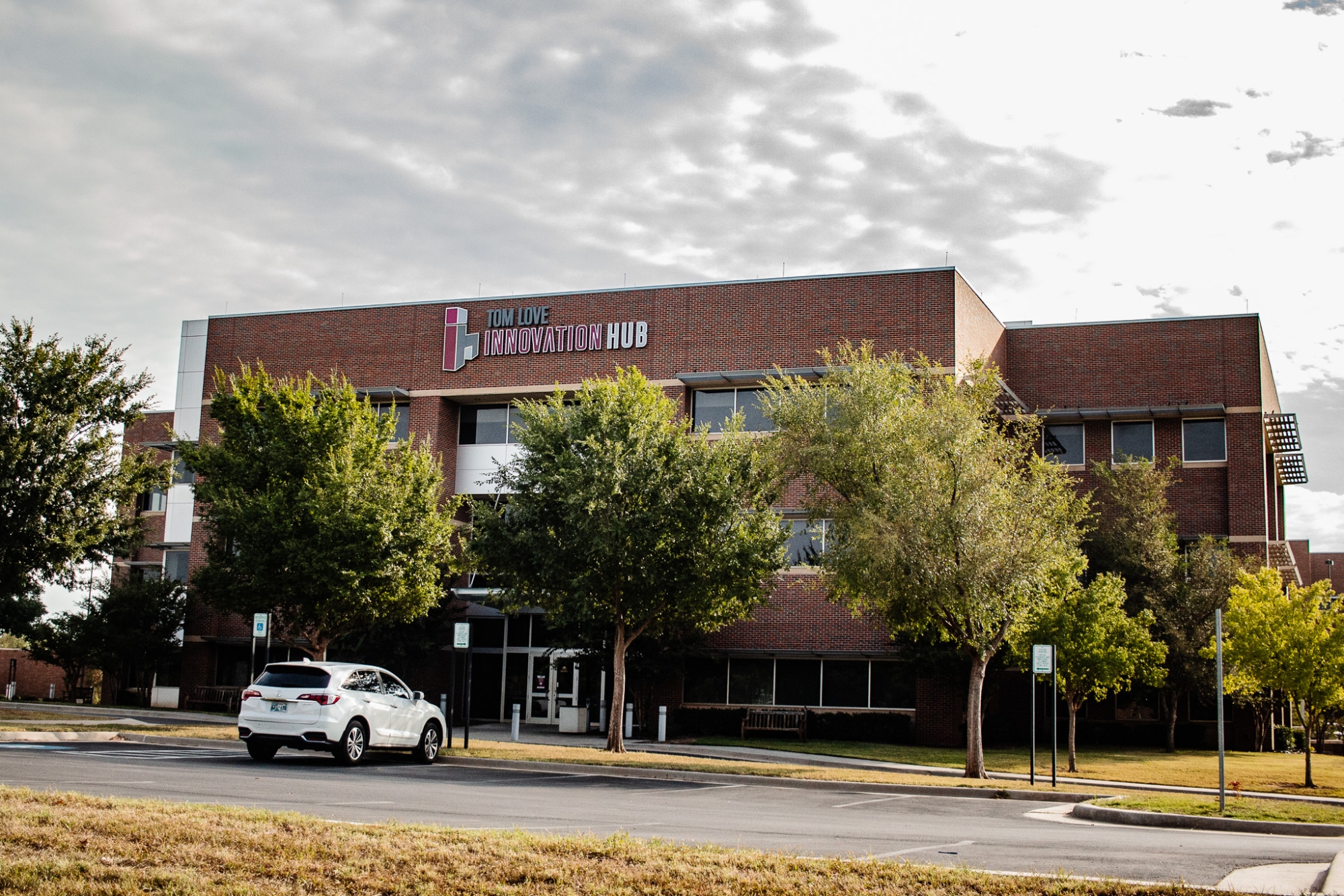 A view of the Tom Love Innovation Hub in Norman.