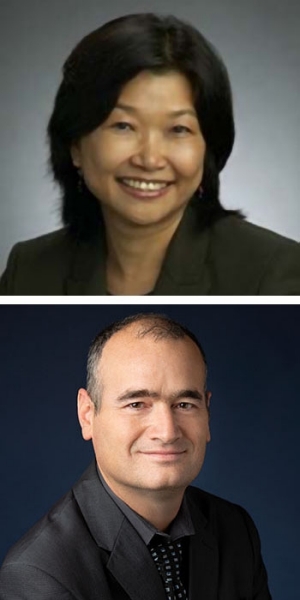 Agnes Cheng and Michael Yampuler