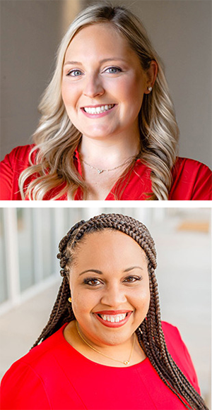 Anna (Denner) Smith ( pictured top) and Brittney Wycoff (pictured bottom)