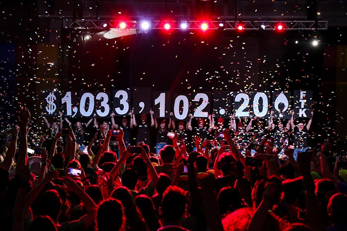 Crowd celebrates as Soonerthon raises $1,033,102.20
