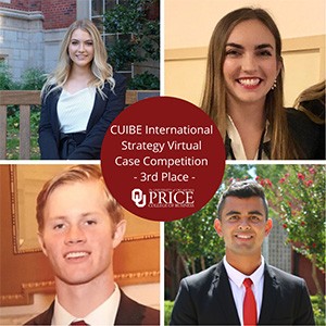 CUIBE international Strategy Virtual Case Competition. Third Place Price College