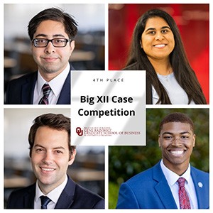 Fourth Place Big XII Case Competition