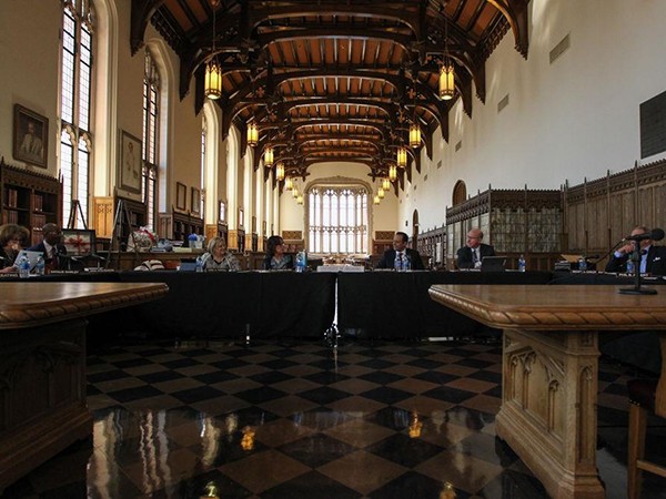 The great reading room at the OU Bizzell Memorial Library