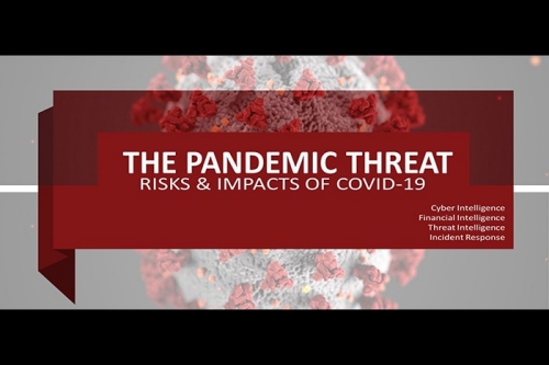 The Pandemic Threat - Risks and Impacts of COVID-19 | Cyber Intelligence, Financial Intelligence, Threat Intelligence, Incident Response