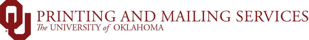 Printing and Mailing Services, The University of Oklahoma