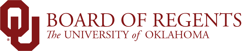 OU Board of Regents, The University of Oklahoma website wordmark
