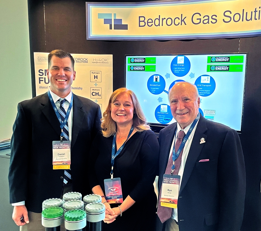 Joyce Burch visits Bedrock Gas Solutions