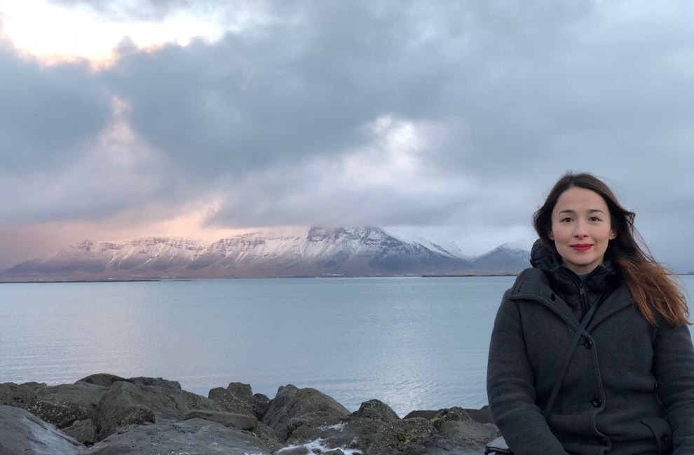 Dahiana Arcila in Reykjavík, Iceland. Arcila is the recipient of a National Science Foundation CAREER award to study the evolutionary history of marine fishes.