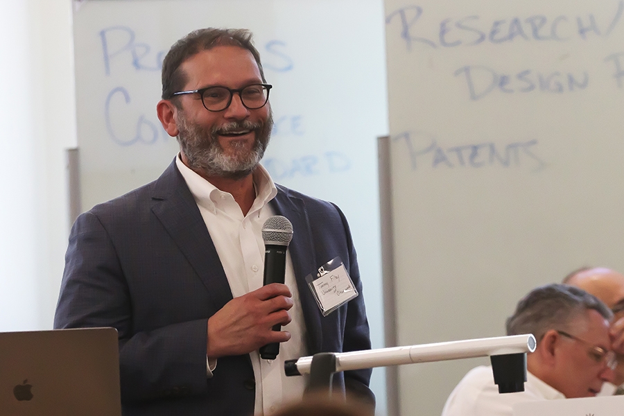  Tim Filley, Ph.D., director of OU’s Institute for Resilient Environmental and Energy System