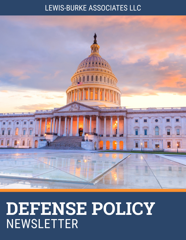 Defense policy newsletter cover