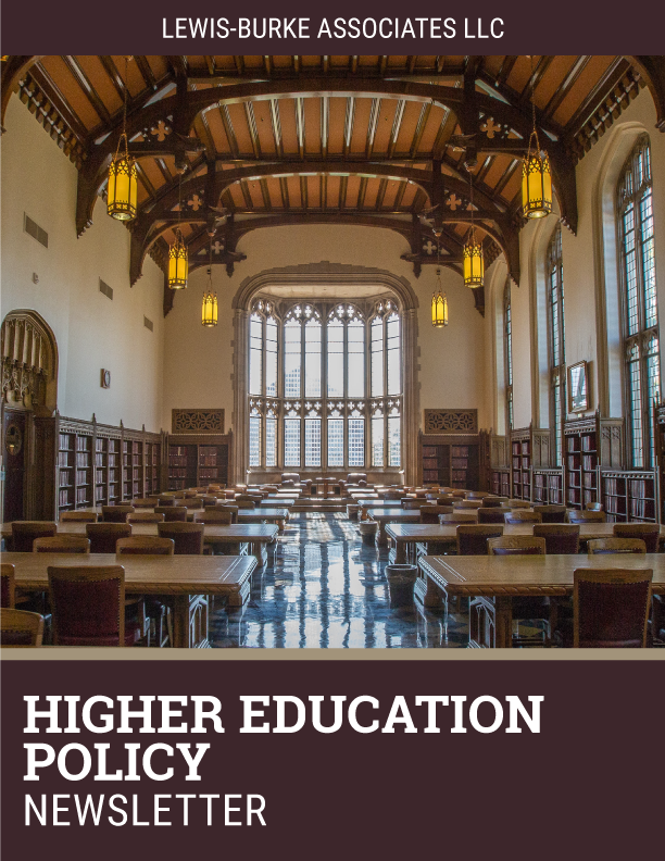 higher education policy newsletter 