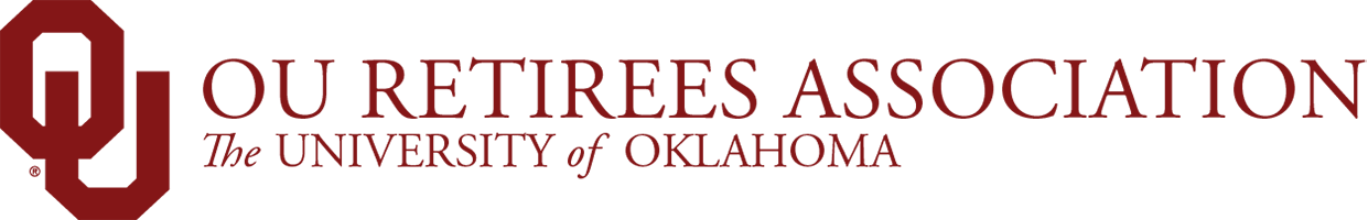 Interlocking O U, O U Retirees Association, The University of Oklahoma website wordmark.