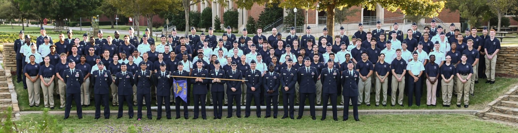 Air Force Cadet wing on OU's campus in Norman, Oklahoma.