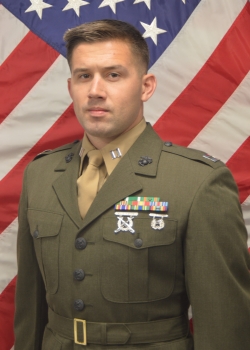 Captain Chase King, USMC