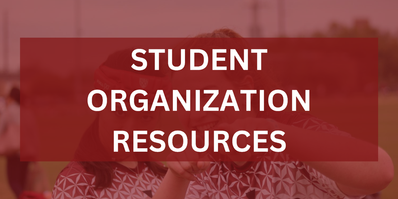 Student Organization Resources