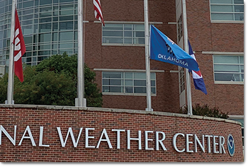 national weather center entrance