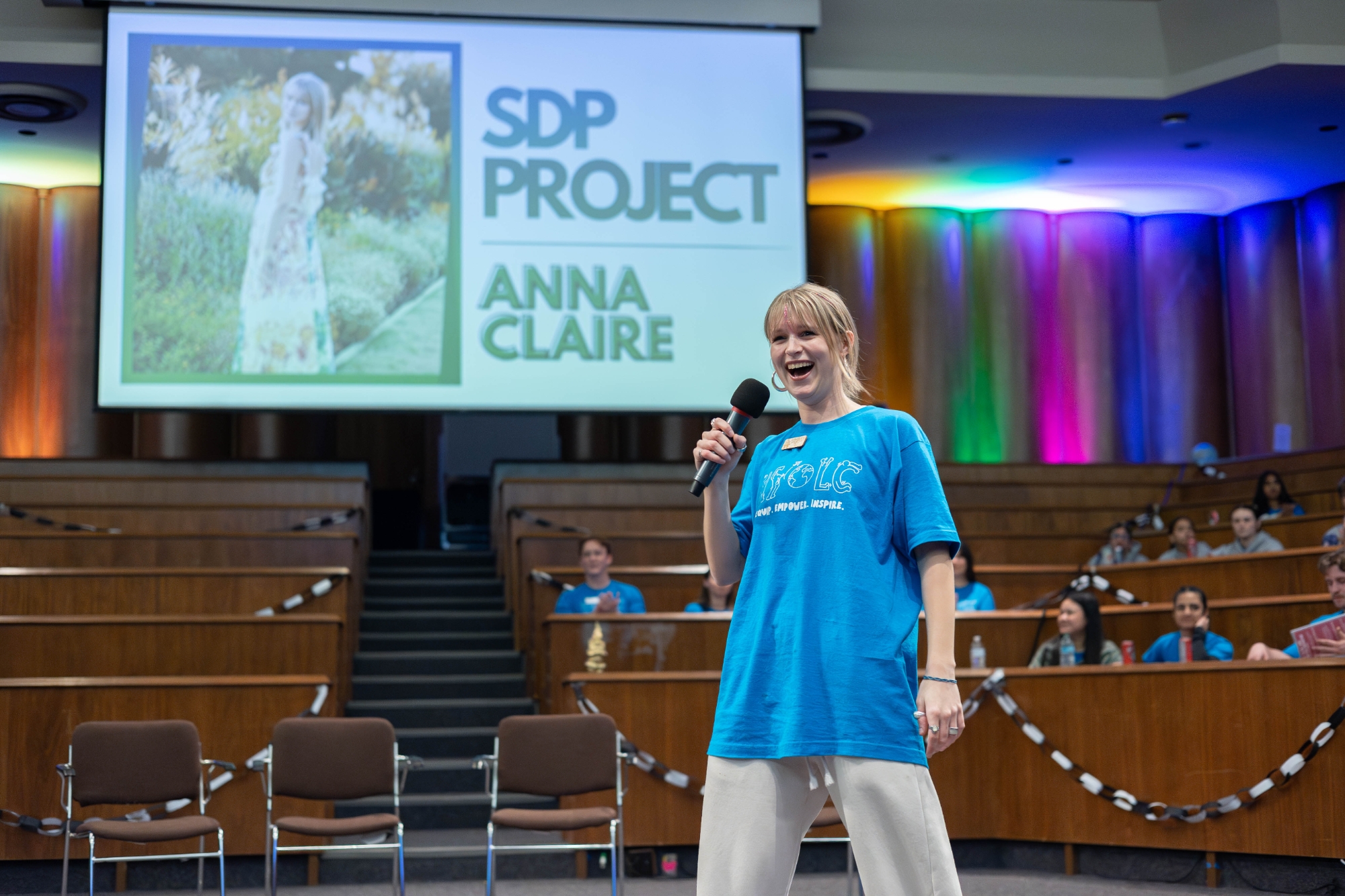 hslc students in Forum.