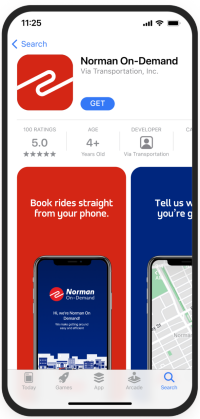 Image of Norman On-Demand app in the app store
