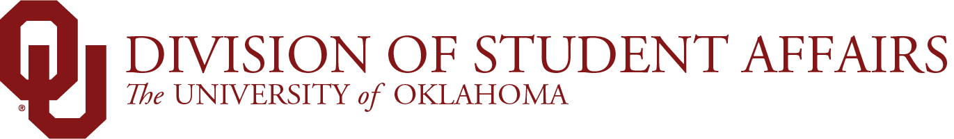 Interlocking OU, The University of Oklahoma Division of Student Affairs website wordmark.