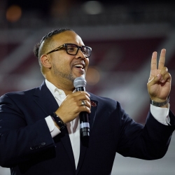 Dr. David Surratt speaking.