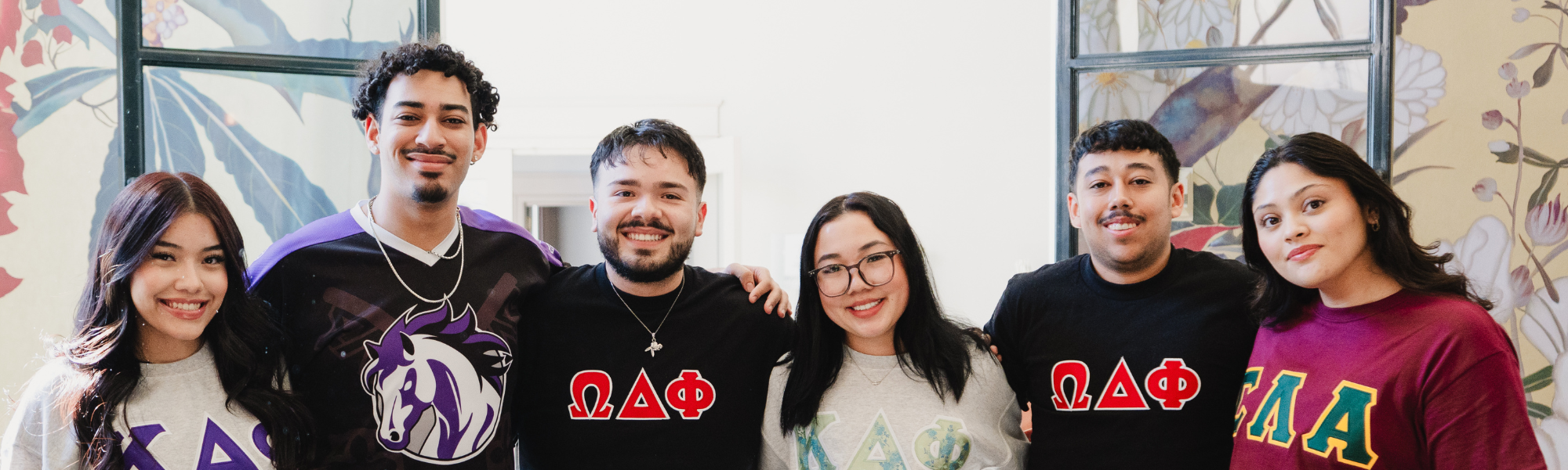 Photo of Multicultural Greek Council students.