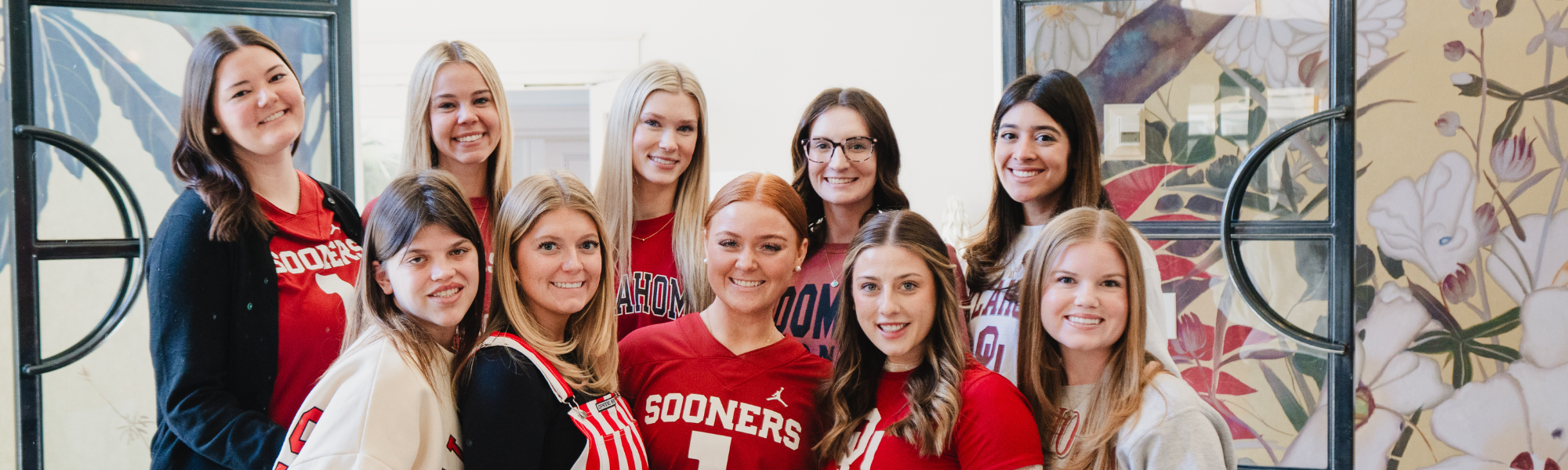 Photo of Panhellenic Executive Team members.