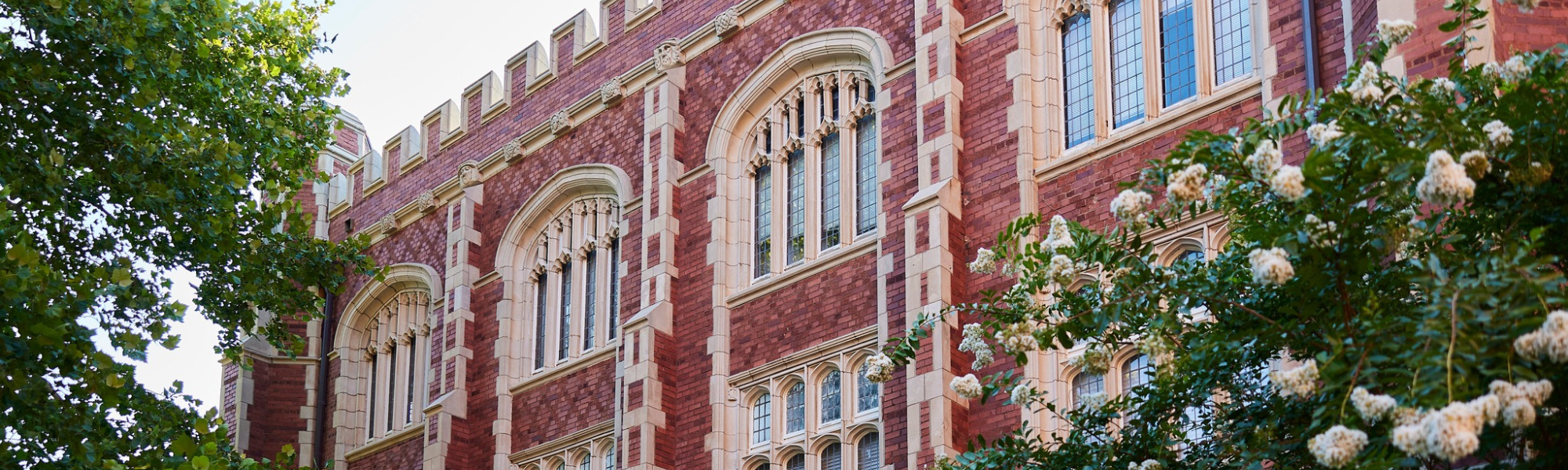 Campus building at the University of Oklahoma.