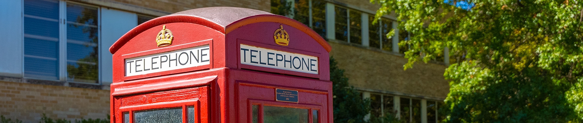 OU-Tulsa telephone booth 
