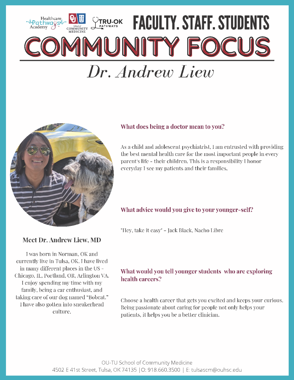 Rosanne Mcdaniel - Community Focus spotlight, a lot of words detailing her experiences and journey
