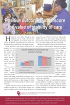 Positive outcomes underscore the value of stability of care
