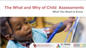 The What and Why of Child Assessments. What you need to know.