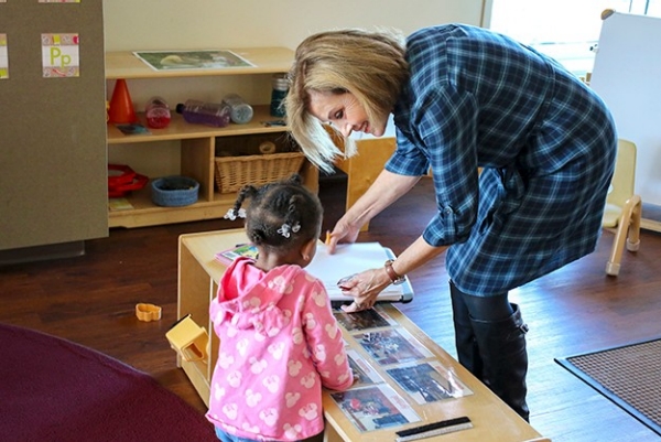 PT students during course lecture