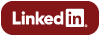 A button featuring a LinkedIn logo
