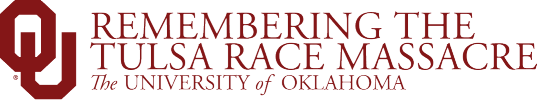 Remembering the Tulsa Race Massacre, The University of Oklahoma website wordmark