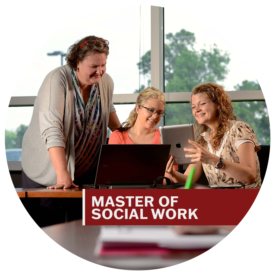 Link to Master of Social Work information
