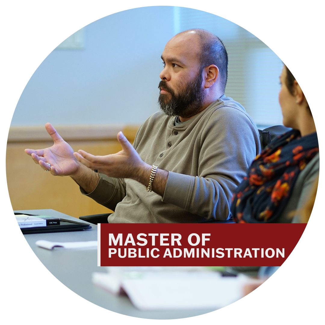 Link to Master of Public Administration information