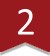 A crimson flag with the number 2 in white text.