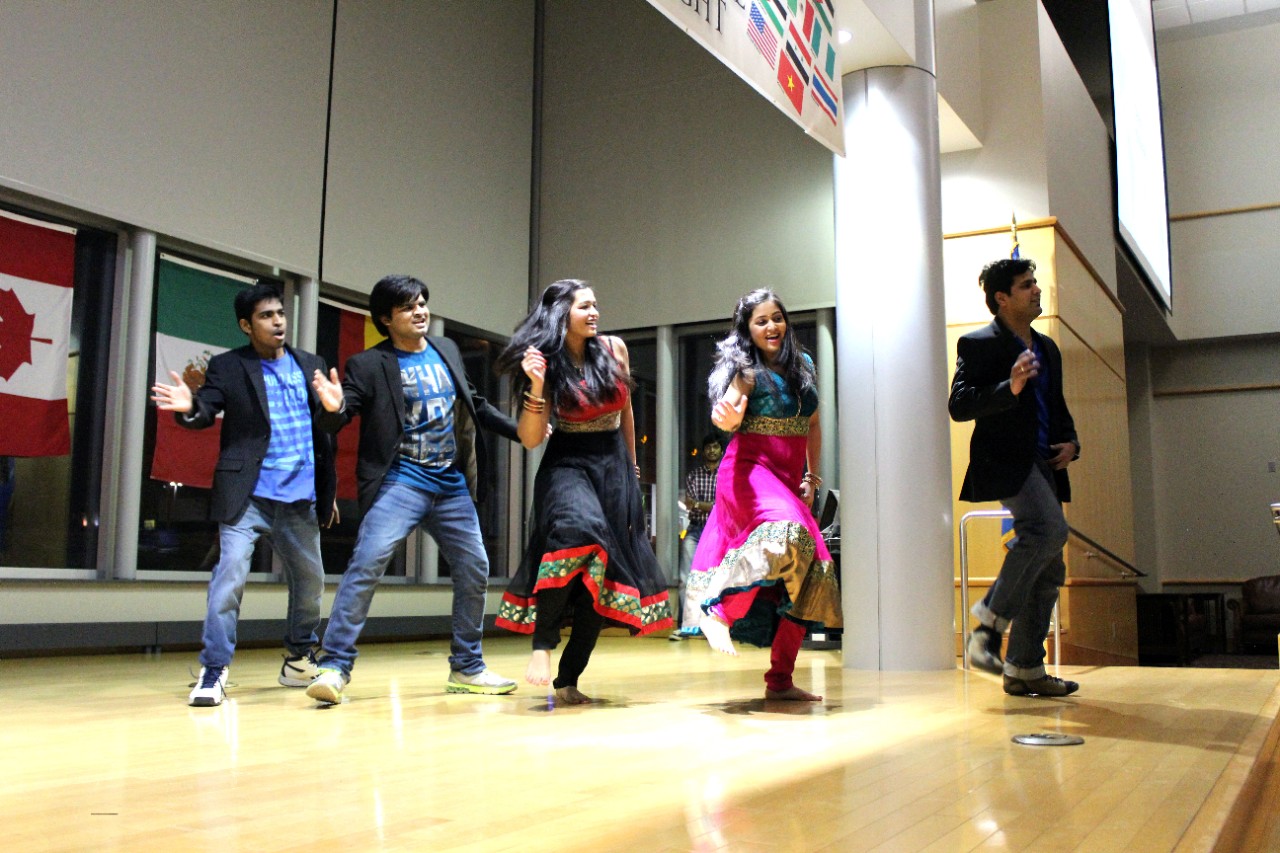 Performers at the OU-Tulsa Cultural Night in February 2015.