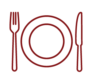 plate and fork icon