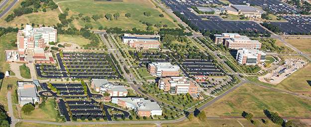 Arial photo of Research Campus