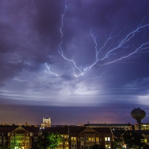Lightning in Oklahoma