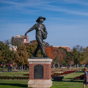 Image of the Seed Sower statue 